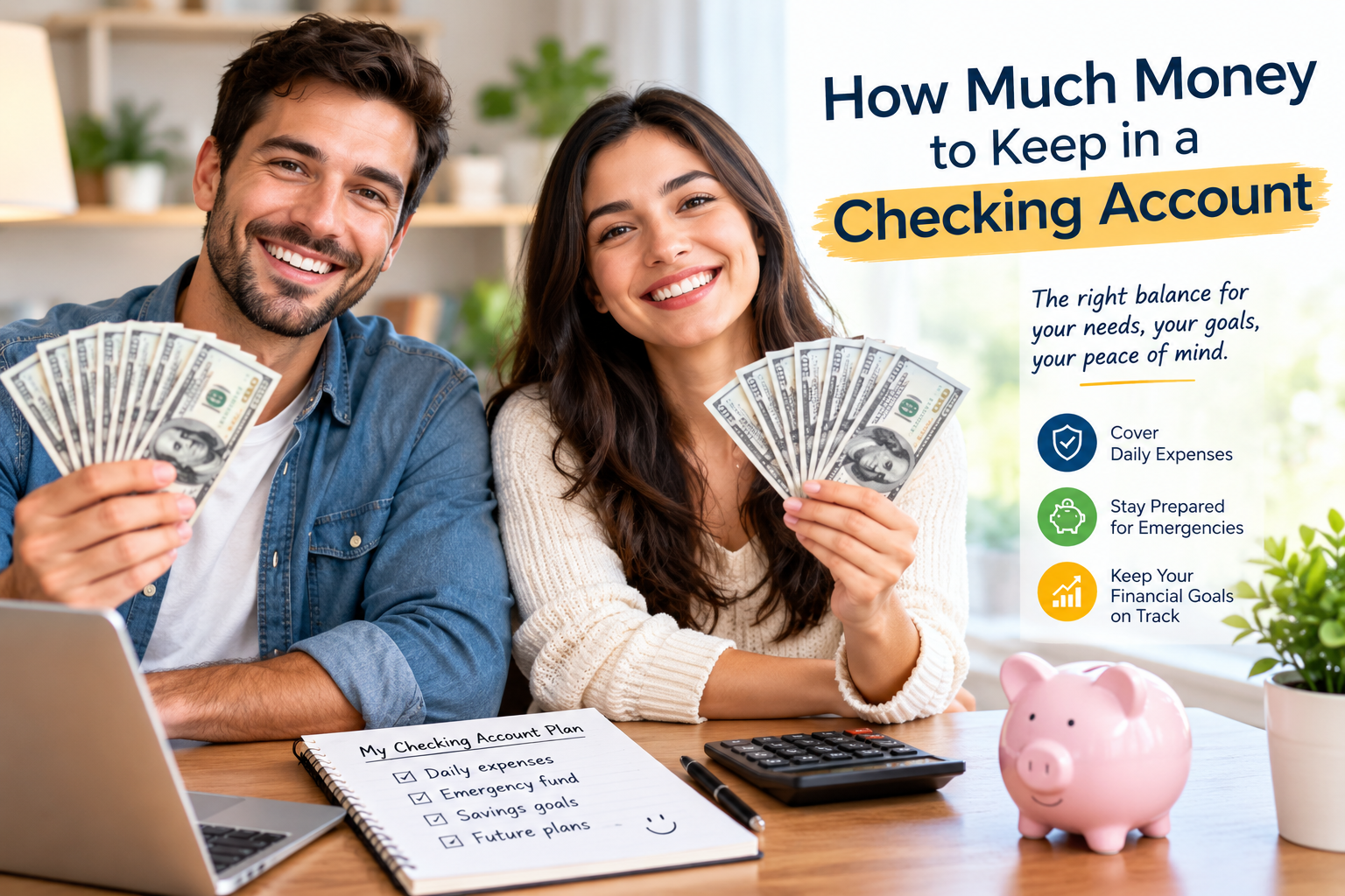 How Much Money to Keep in a Checking Account